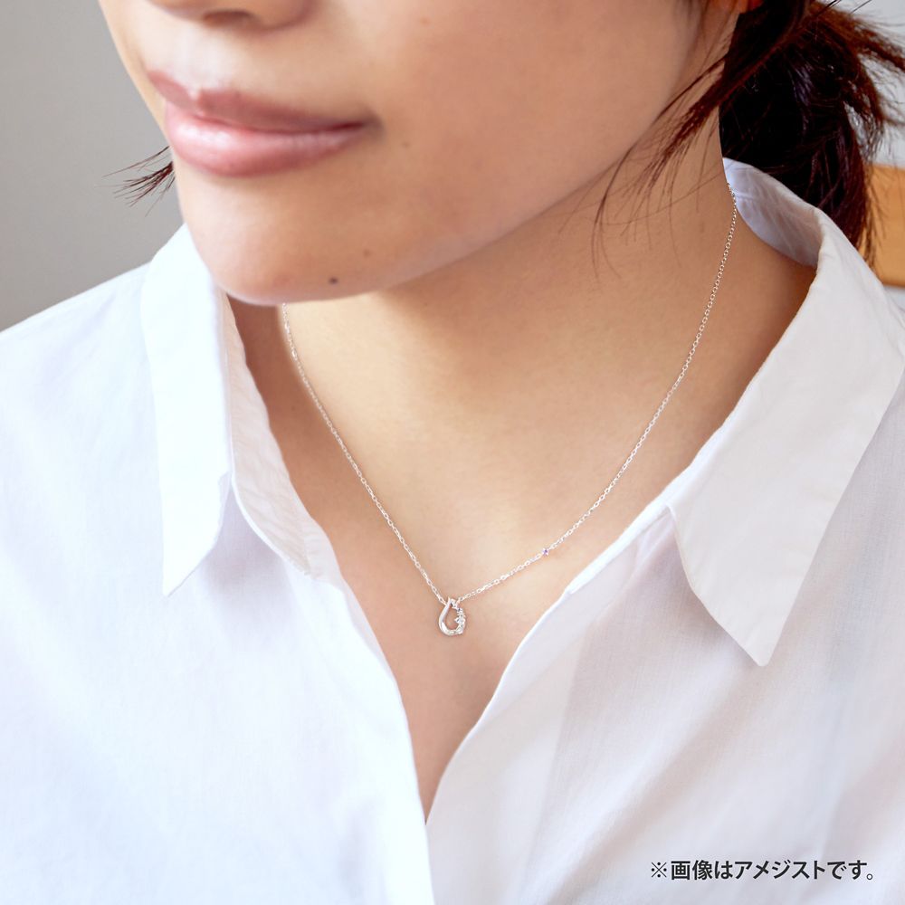 【ザ・キッス】 DI-BDSN500 [ネット限定] シンデレラ / シルバー 誕生石ネックレス 40cm