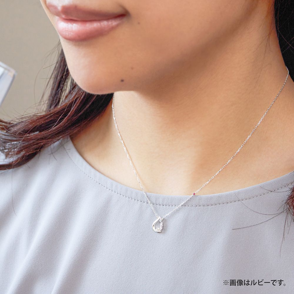 【ザ・キッス】 DI-BDSN501 [ネット限定] アリエル   / シルバー 誕生石ネックレス 40cm