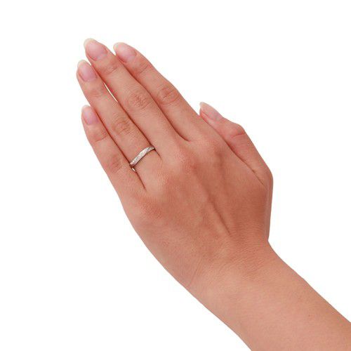 【ザ・キッス】 [受注生産] 隠れミッキー マリッジリング DI-7061104532 レディース / プラチナ素材