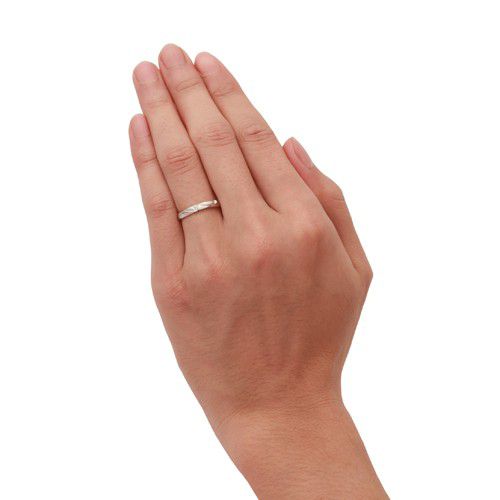 【ザ・キッス】 [受注生産] 隠れミッキー マリッジリング DI-7061104542 メンズ / プラチナ素材