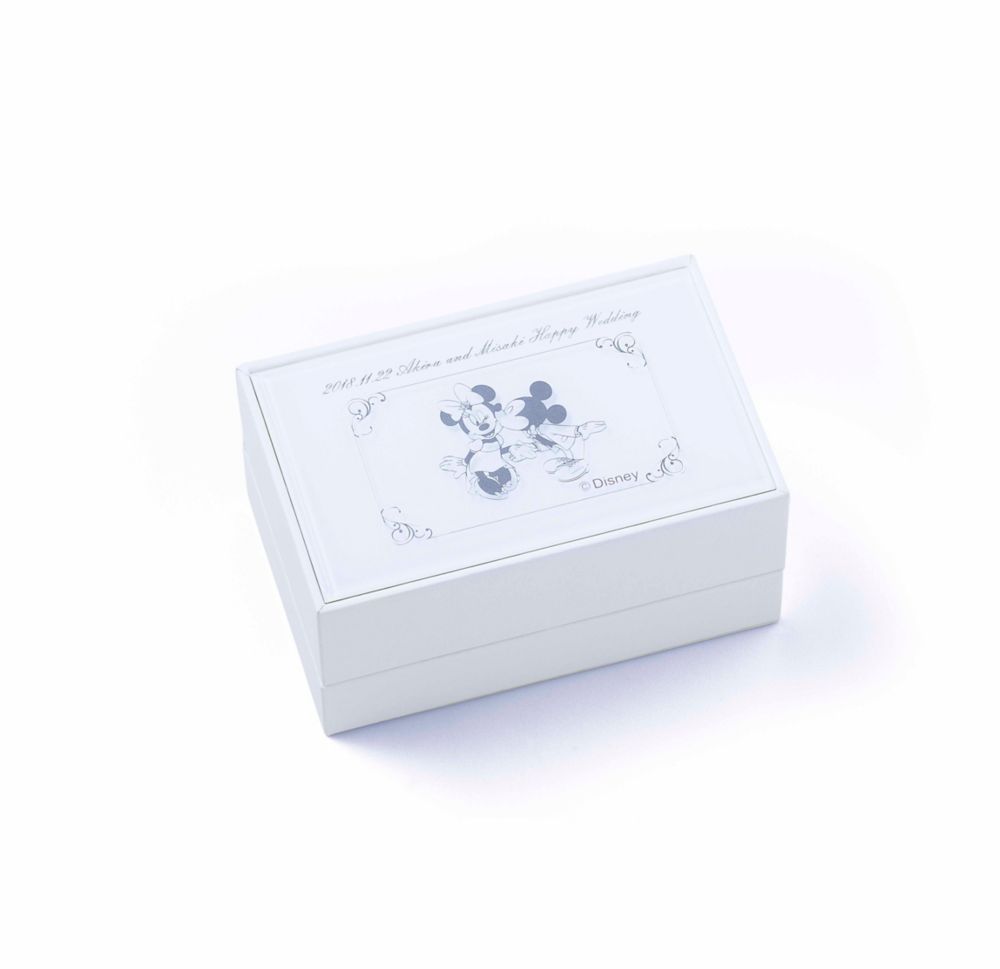 【ザ・キッス】 [受注生産] 隠れミッキー マリッジリング DI-7061104542 メンズ / プラチナ素材