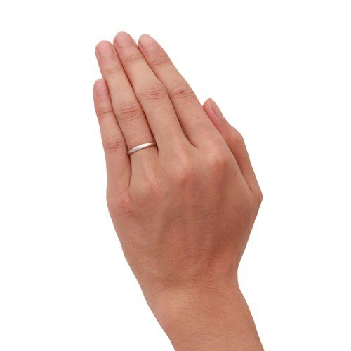 【ザ・キッス】 [受注生産] 隠れミッキー マリッジリング DI-7061104502 / プラチナ素材