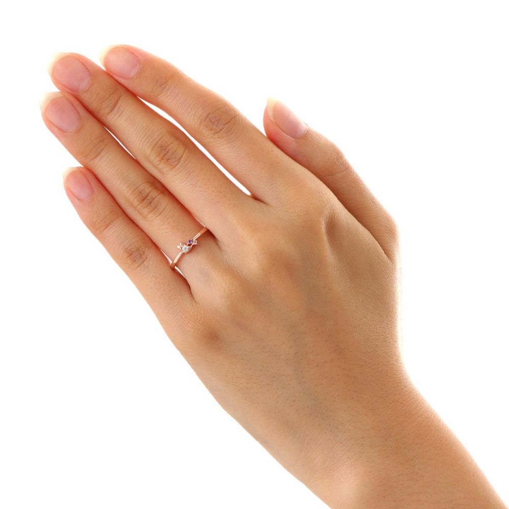 【ザ・キッス】DI-SR1819CB デイジー / シルバー リング