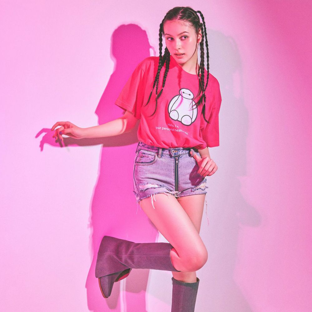 【Disney】ベイマックス/フェイバリットカラーTシャツ