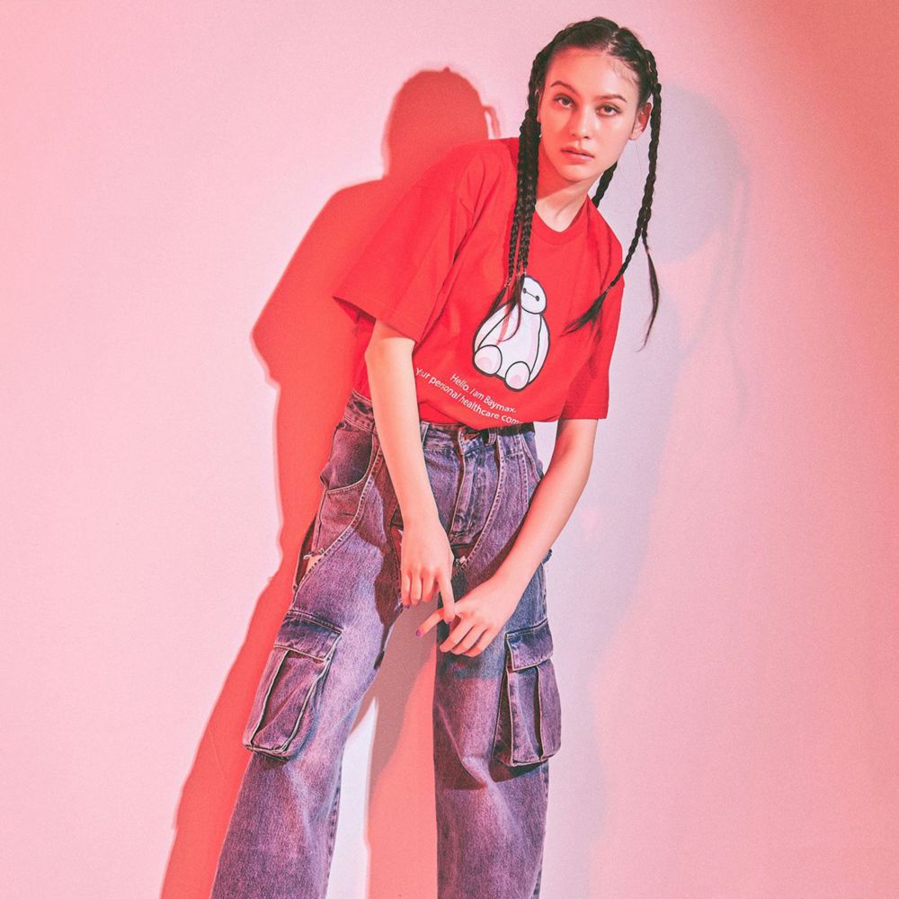 【Disney】ベイマックス/フェイバリットカラーTシャツ