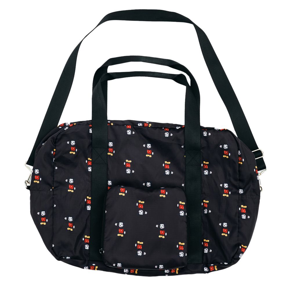 【Disney】ミッキーマウス/パッカブルバッグ/ブラック