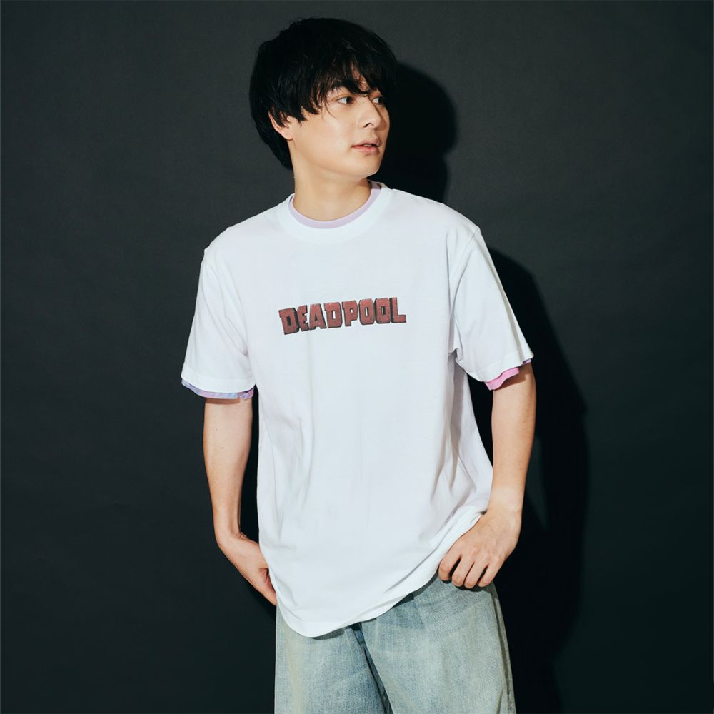 【MARVEL】デッドプール/LETS DO THIS CRAZY BAD THING！/Tシャツ