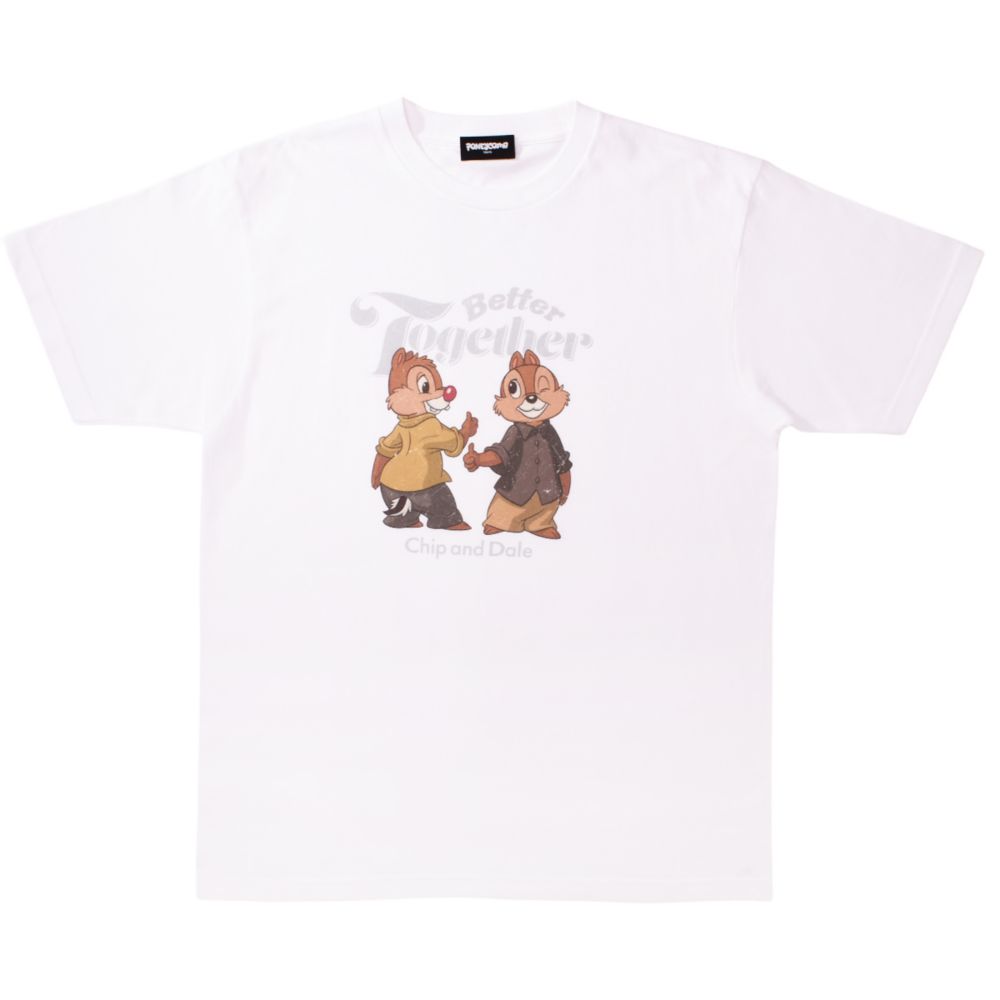 【Disney】チップ＆デール/Better Together/Tシャツ(PONEYCOMB TOKYO)