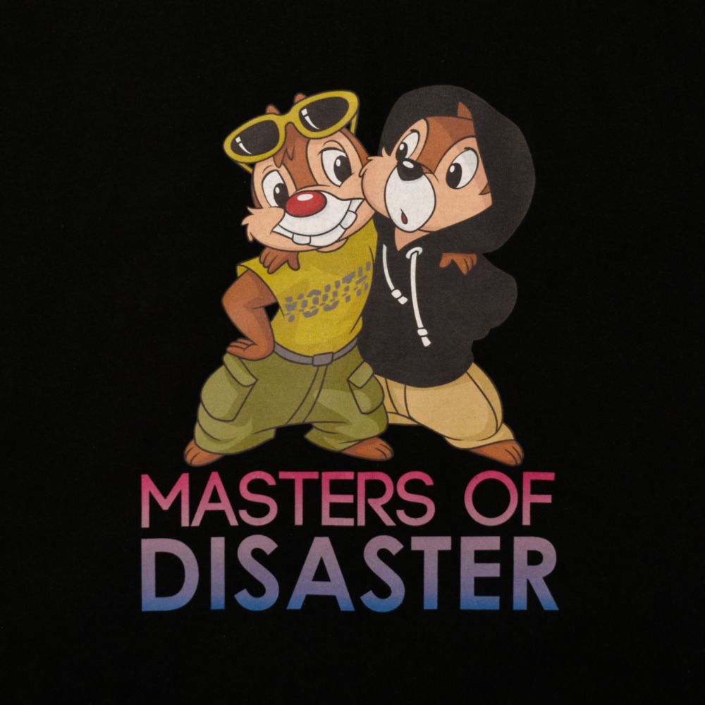 【Disney】チップ＆デール/MASTERS OF DISASTER/Tシャツ(PONEYCOMB TOKYO)