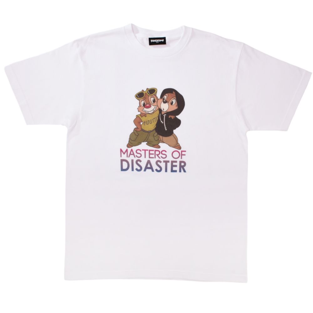 【Disney】チップ＆デール/MASTERS OF DISASTER/Tシャツ(PONEYCOMB TOKYO)