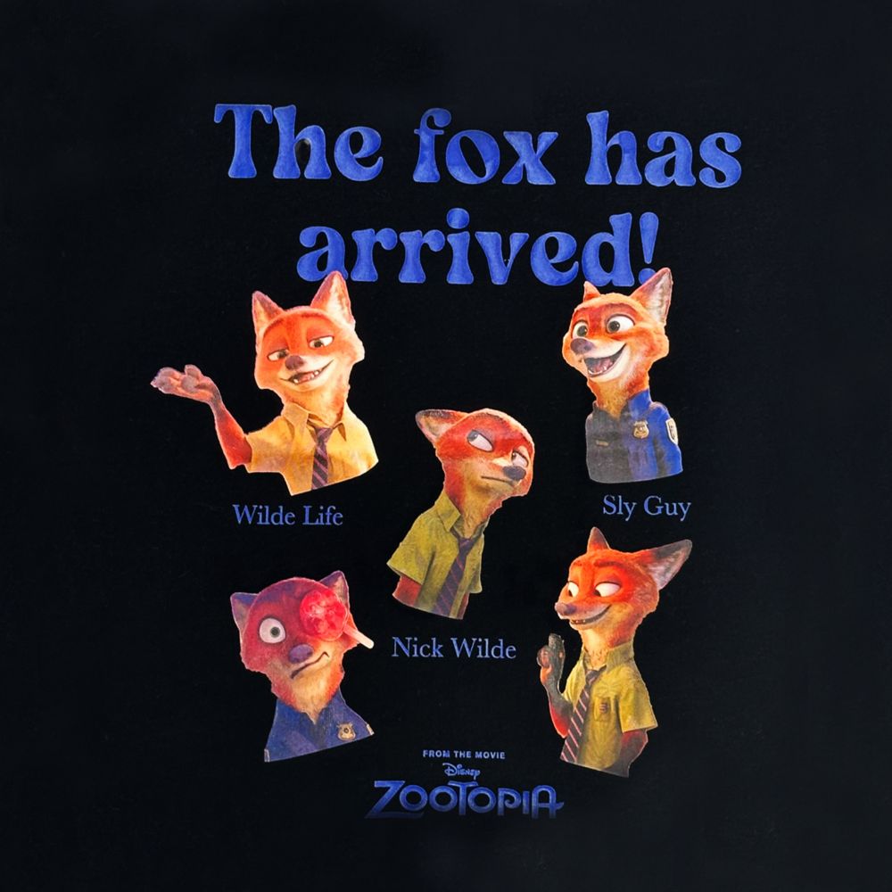 【Disney】ズートピア/ニック・ワイルド/Tシャツ