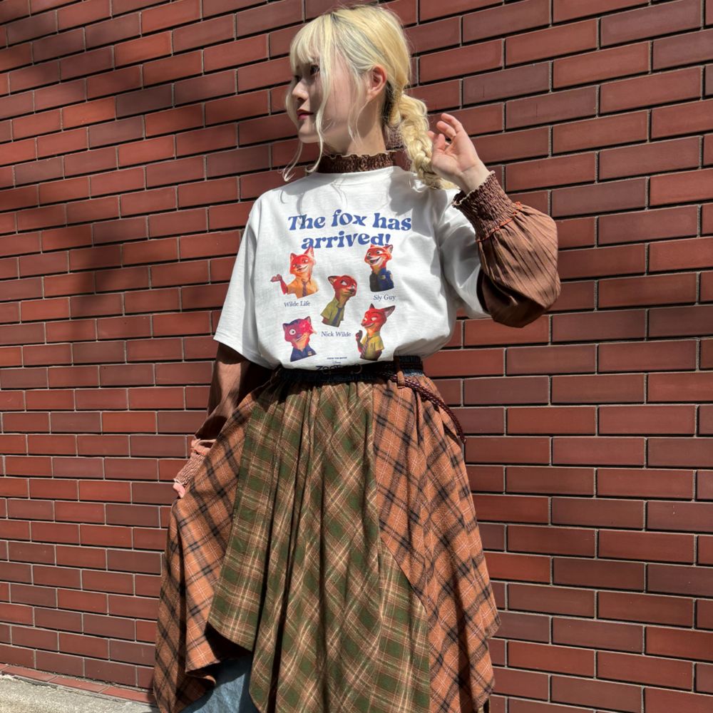 【Disney】ズートピア/ニック・ワイルド/Tシャツ