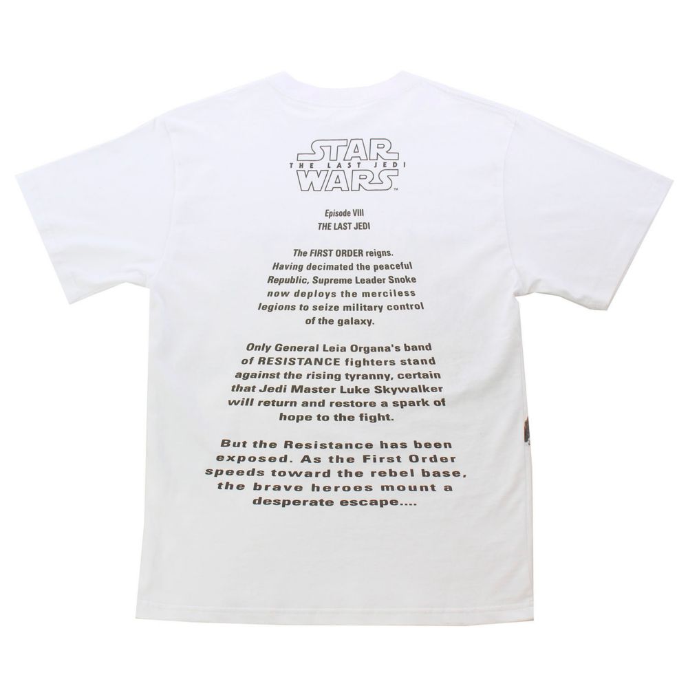 『スター・ウォーズ/最後のジェダイ』/オープニングクロールTシャツ