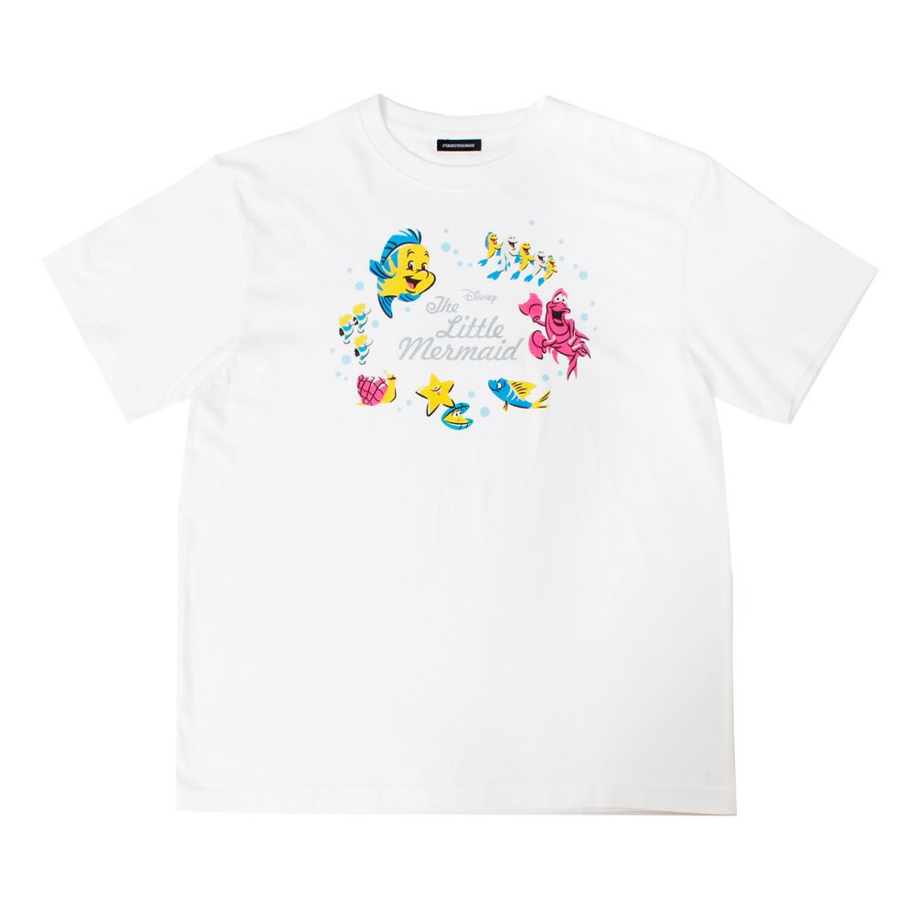 公式 ショップディズニー リトル マーメイド フランダー セバスチャン Tシャツ