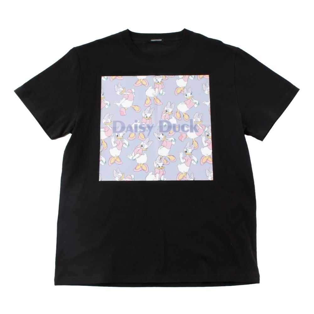 公式 ショップディズニー デイジーダック 柄プリントtシャツ