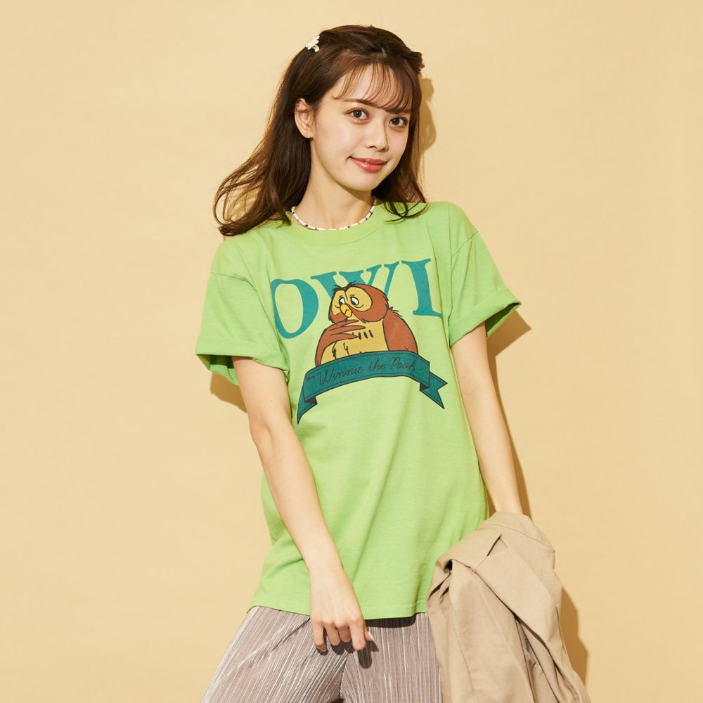 公式 ショップディズニー くまのプーさん オウル Tシャツ