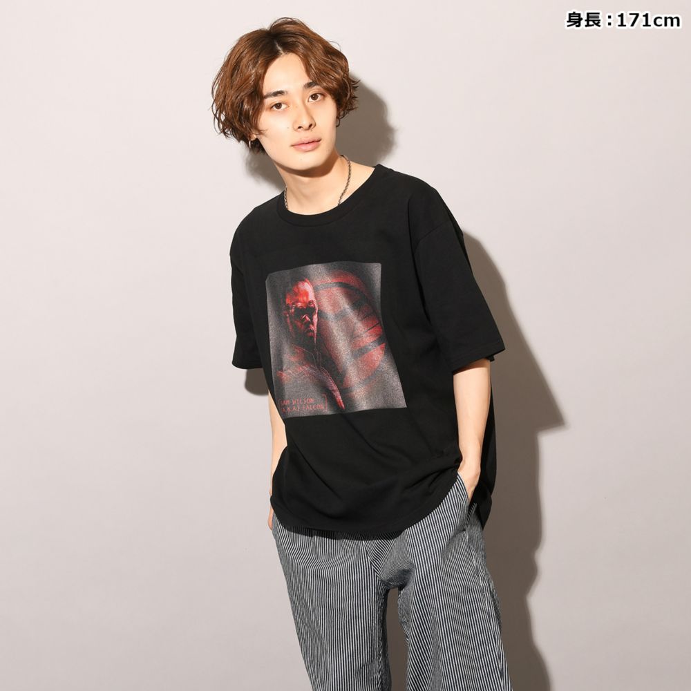 MARVEL/ファルコン＆ウィンター・ソルジャー/ファルコン＝サム・ウィルソン/Tシャツ(PONEYCOMB TOKYO)
