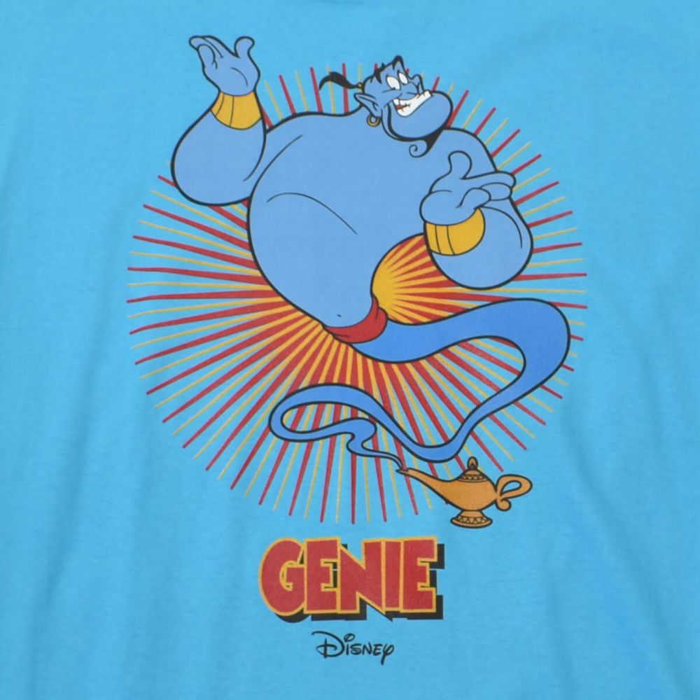 公式 ショップディズニー 受注 4月中旬頃よりお届け アラジン ジーニー Tシャツ Poneycomb Tokyo