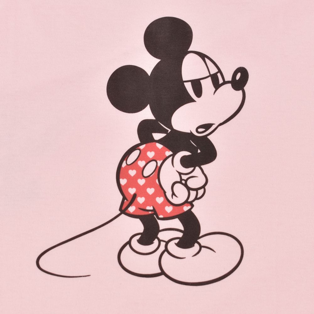 公式 ショップディズニー ミッキー ハート柄ズボンtシャツ Poneycomb Chouchou