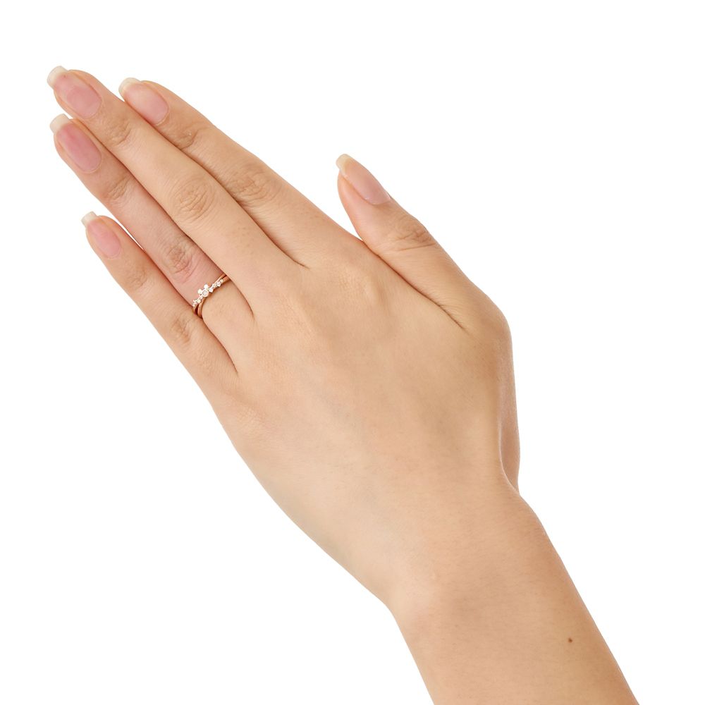 【ザ・キッス】[クリスマス限定商品] DI-SR1508DM 隠れミッキー / シルバー リング