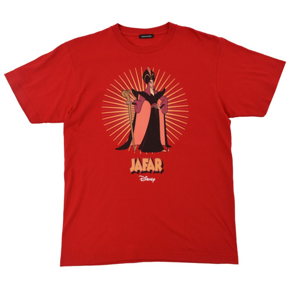公式 ショップディズニー 受注 4月中旬頃よりお届け アラジン ジャファー Tシャツ Poneycomb Tokyo