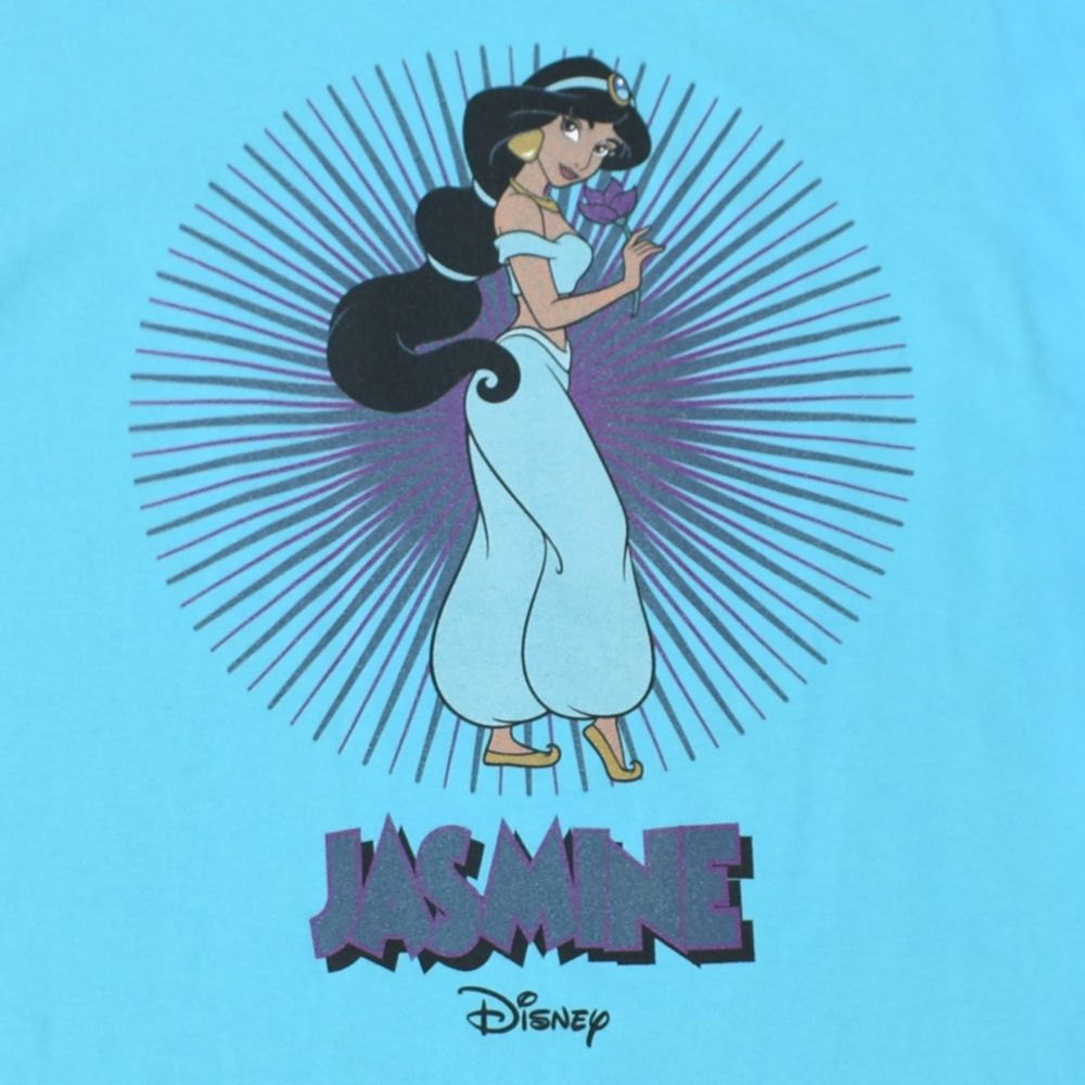 公式 ショップディズニー 受注 4月中旬頃よりお届け アラジン ジャスミン Tシャツ Poneycomb Tokyo