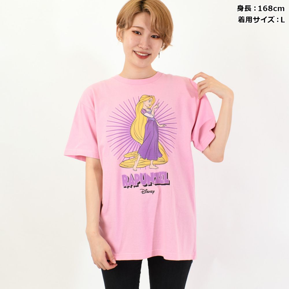 公式 ショップディズニー 受注 12月中旬頃よりお届け 塔の上のラプンツェル ラプンツェル Tシャツ Poneycomb Tokyo