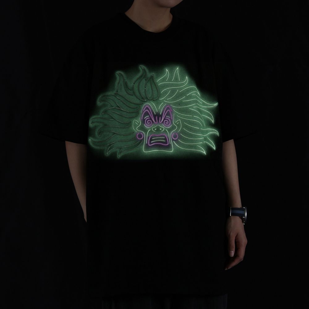 101匹わんちゃん/クルエラ/蓄光Ｔシャツ(PONEYCOMB TOKYO)