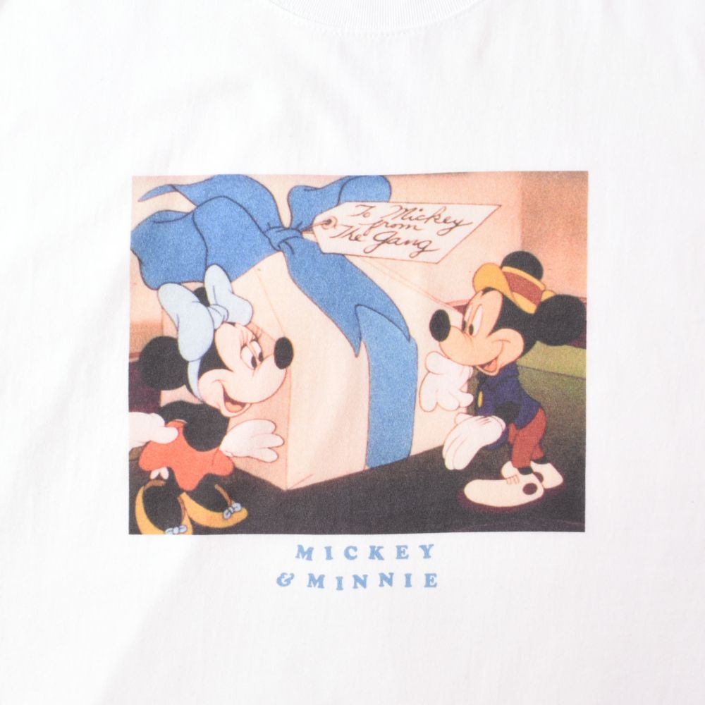 ミッキーマウス＆ミニーマウス/Tシャツ(PONEYCOMB PLATINUM)