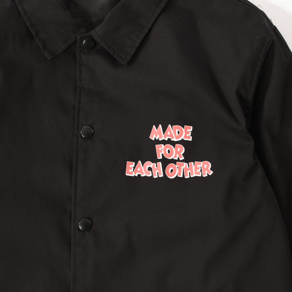 ミッキーマウス＆ミニーマウス/コーチジャケット(PONEYCOMB PLATINUM)