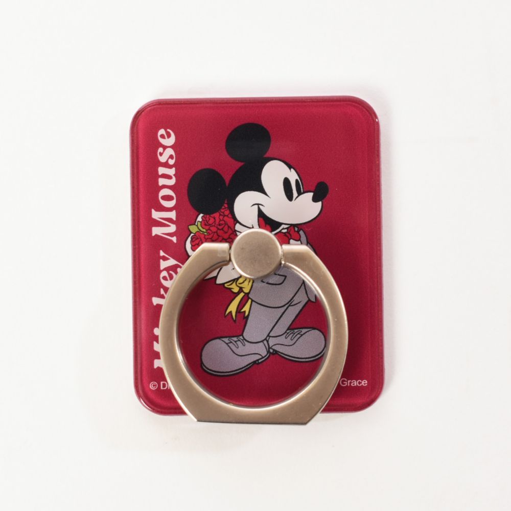 ミッキーマウス/スマホリングB(PONEYCOMB PLATINUM)