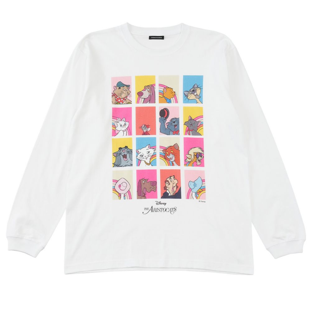 【公式】ディズニーストア.jp | おしゃれキャット/パネルデザイン ロングスリーブTシャツ(PONEYCOMB TOKYO)