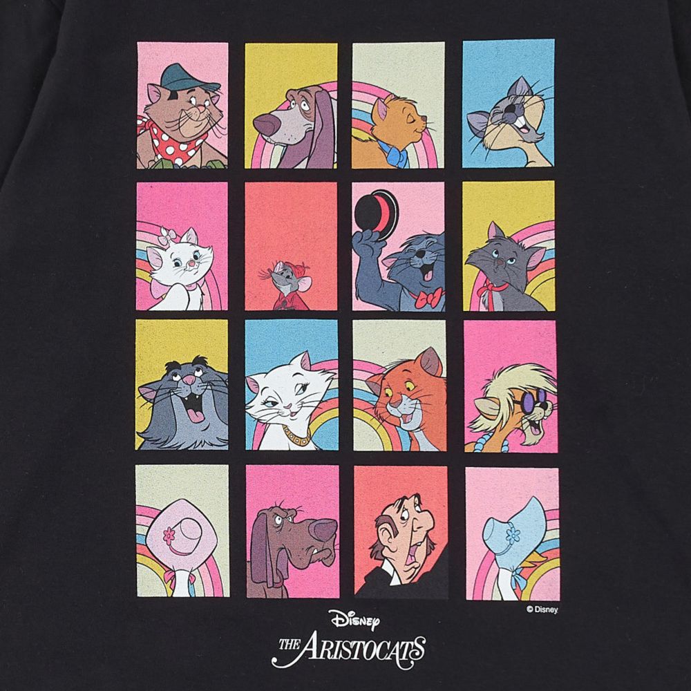 おしゃれキャット/パネルデザイン ロングスリーブTシャツ(PONEYCOMB TOKYO)