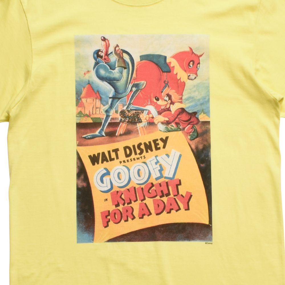 グーフィーの騎士道/ポスターアート/Tシャツ(PONEYCOMB TOKYO)