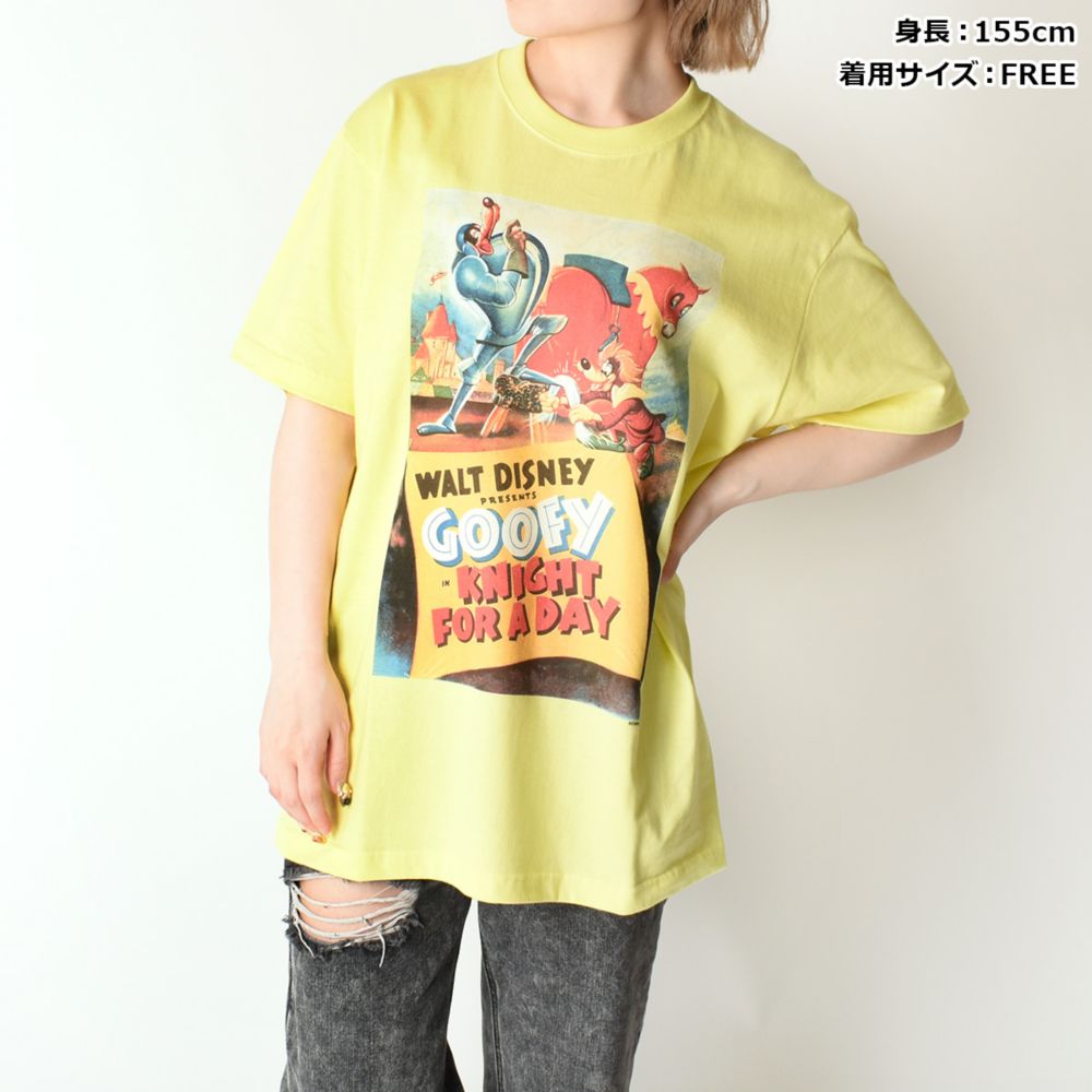 グーフィーの騎士道/ポスターアート/Tシャツ(PONEYCOMB TOKYO)
