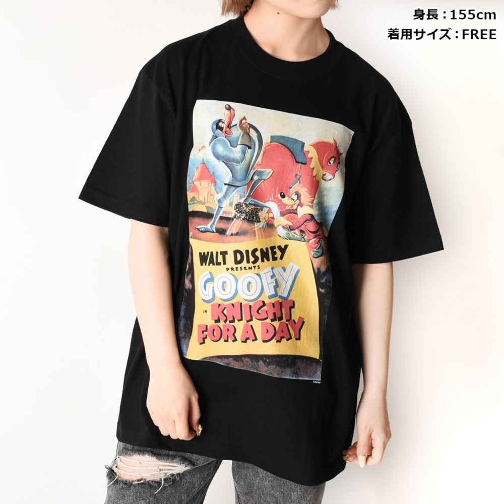 グーフィーの騎士道/ポスターアート/Tシャツ(PONEYCOMB TOKYO)