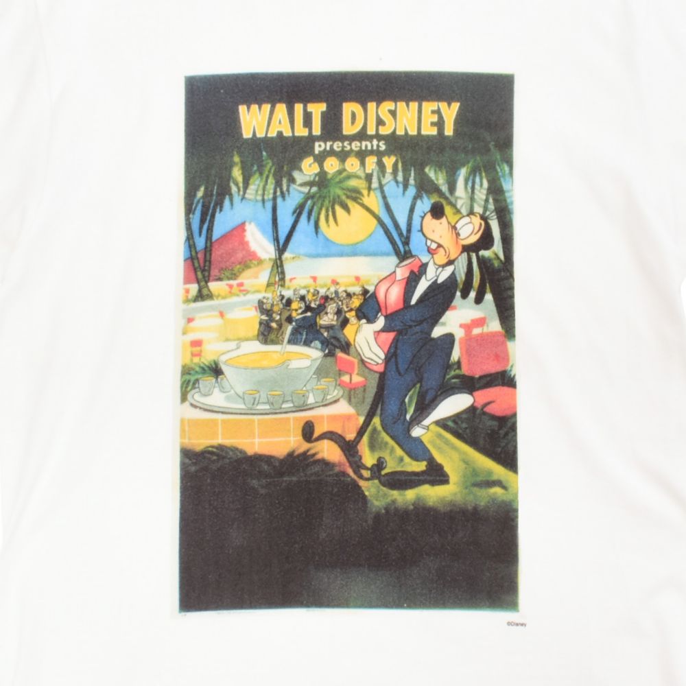 グーフィーのダンス教室/ポスターアート/Tシャツ(PONEYCOMB TOKYO)