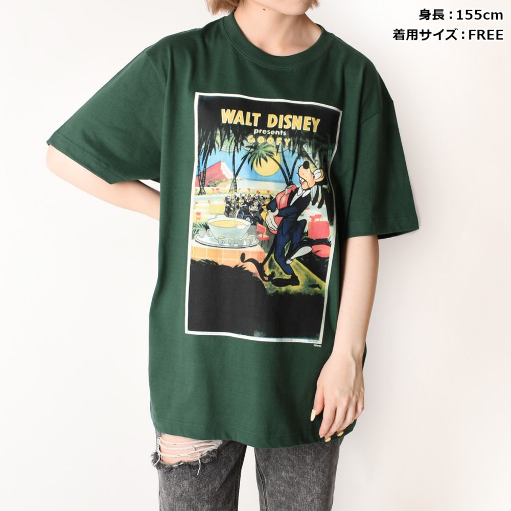 グーフィーのダンス教室/ポスターアート/Tシャツ(PONEYCOMB TOKYO)