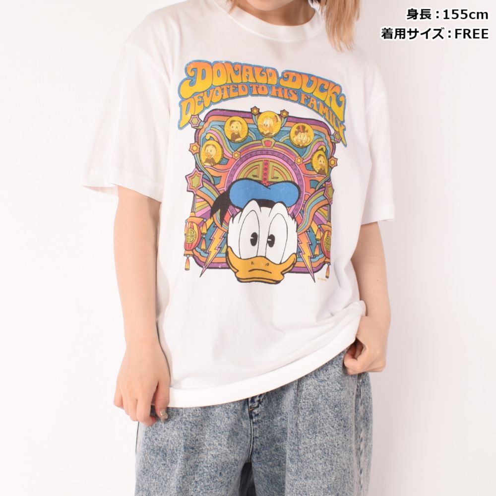 ドナルドダック(家族思い)/Tシャツ(PONEYCOMB TOKYO)
