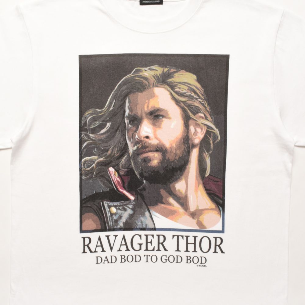 MARVEL/ソー：ラブ＆サンダー/RAVAGER THOR(ソー)/Tシャツ(PONEYCOMB TOKYO)