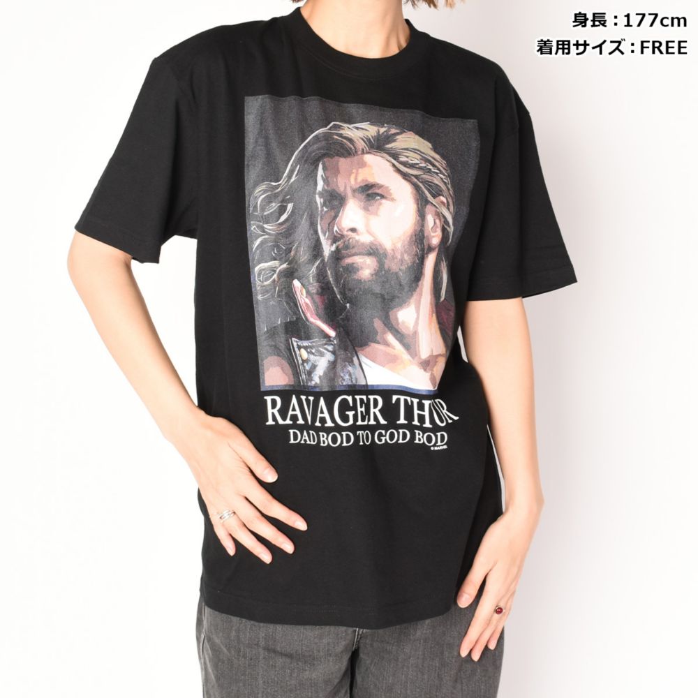 MARVEL/ソー：ラブ＆サンダー/RAVAGER THOR(ソー)/Tシャツ(PONEYCOMB TOKYO)