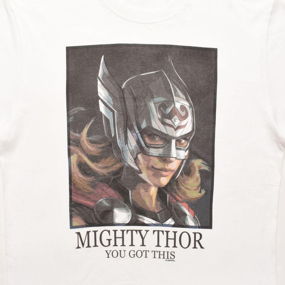 MARVEL/ソー：ラブ＆サンダー/MIGHTY THOR(ジェーン)/Tシャツ(PONEYCOMB TOKYO)