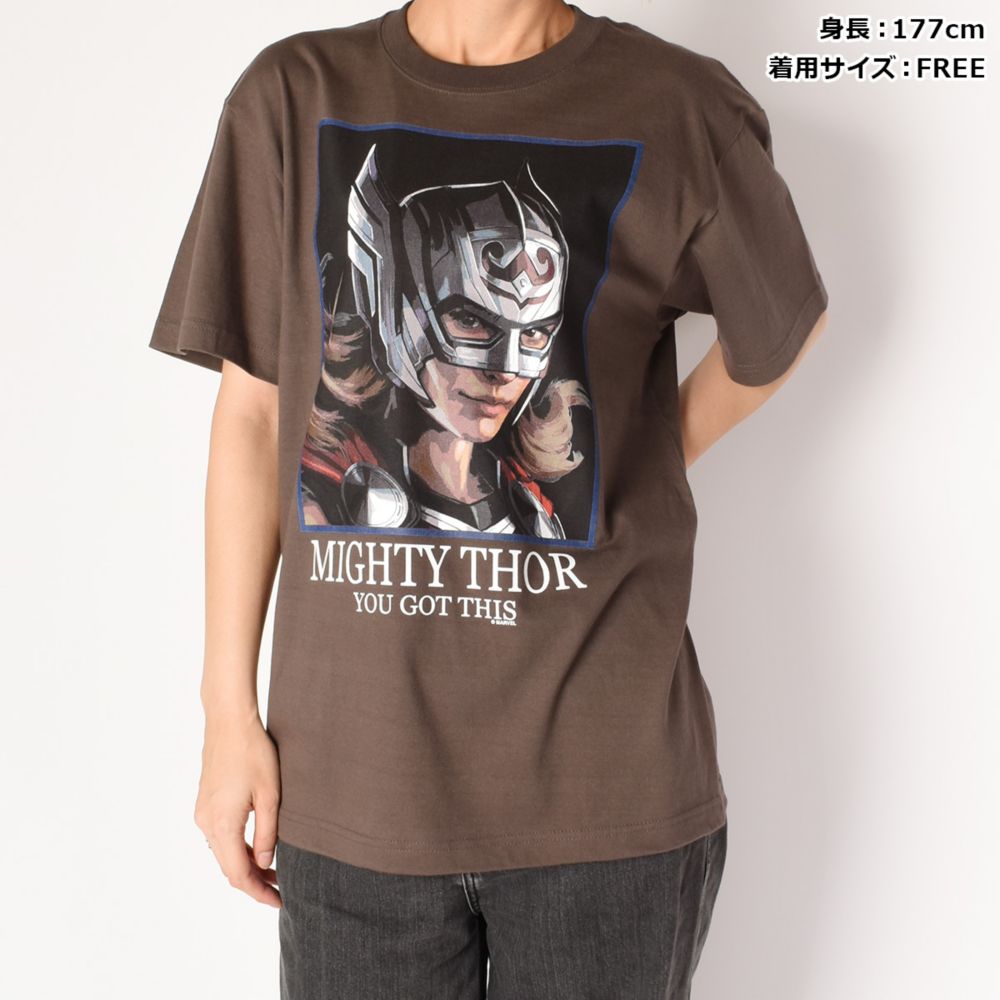 MARVEL/ソー：ラブ＆サンダー/MIGHTY THOR(ジェーン)/Tシャツ(PONEYCOMB TOKYO)