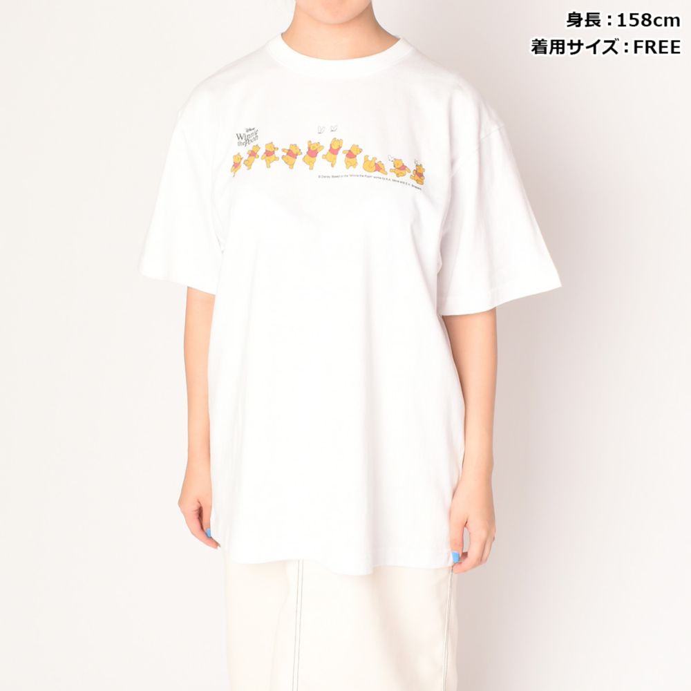 くまのプーさん/プー/横並び/Tシャツ(PONEYCOMB TOKYO)