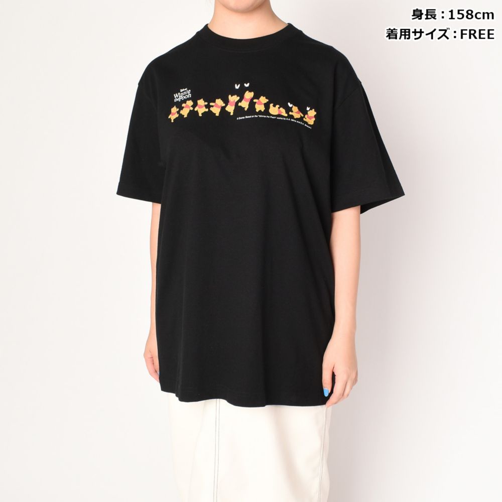 くまのプーさん/プー/横並び/Tシャツ(PONEYCOMB TOKYO)