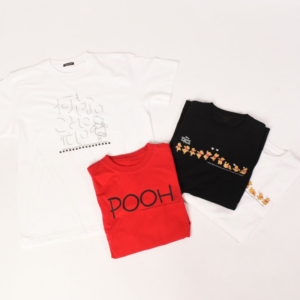 くまのプーさん/プー/横並び/Tシャツ(PONEYCOMB TOKYO)