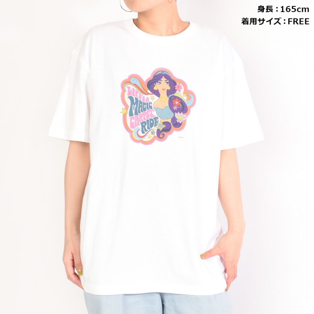 公式 ショップディズニー 受注 11月下旬頃よりお届け アラジン ジャスミン Tシャツ