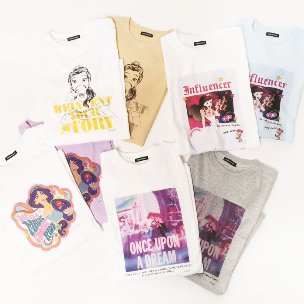 公式 ショップディズニー 受注 11月下旬頃よりお届け アラジン ジャスミン Tシャツ