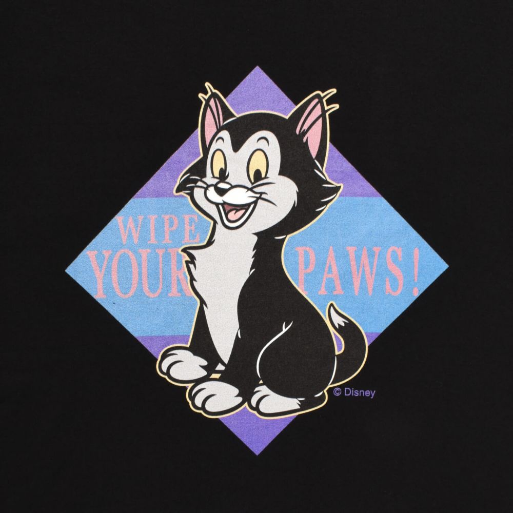 ピノキオ フィガロ WIPE YOUR PAWS! Tシャツ