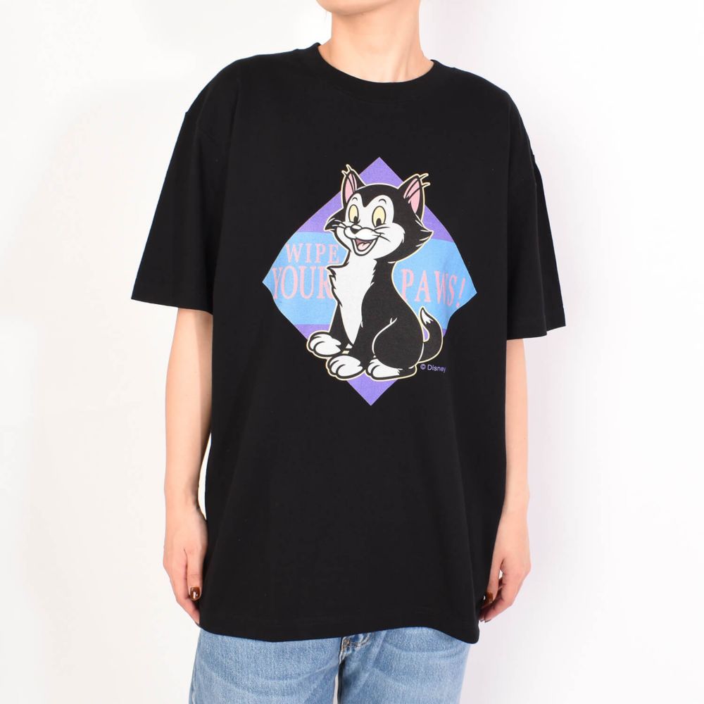 ピノキオ フィガロ WIPE YOUR PAWS! Tシャツ